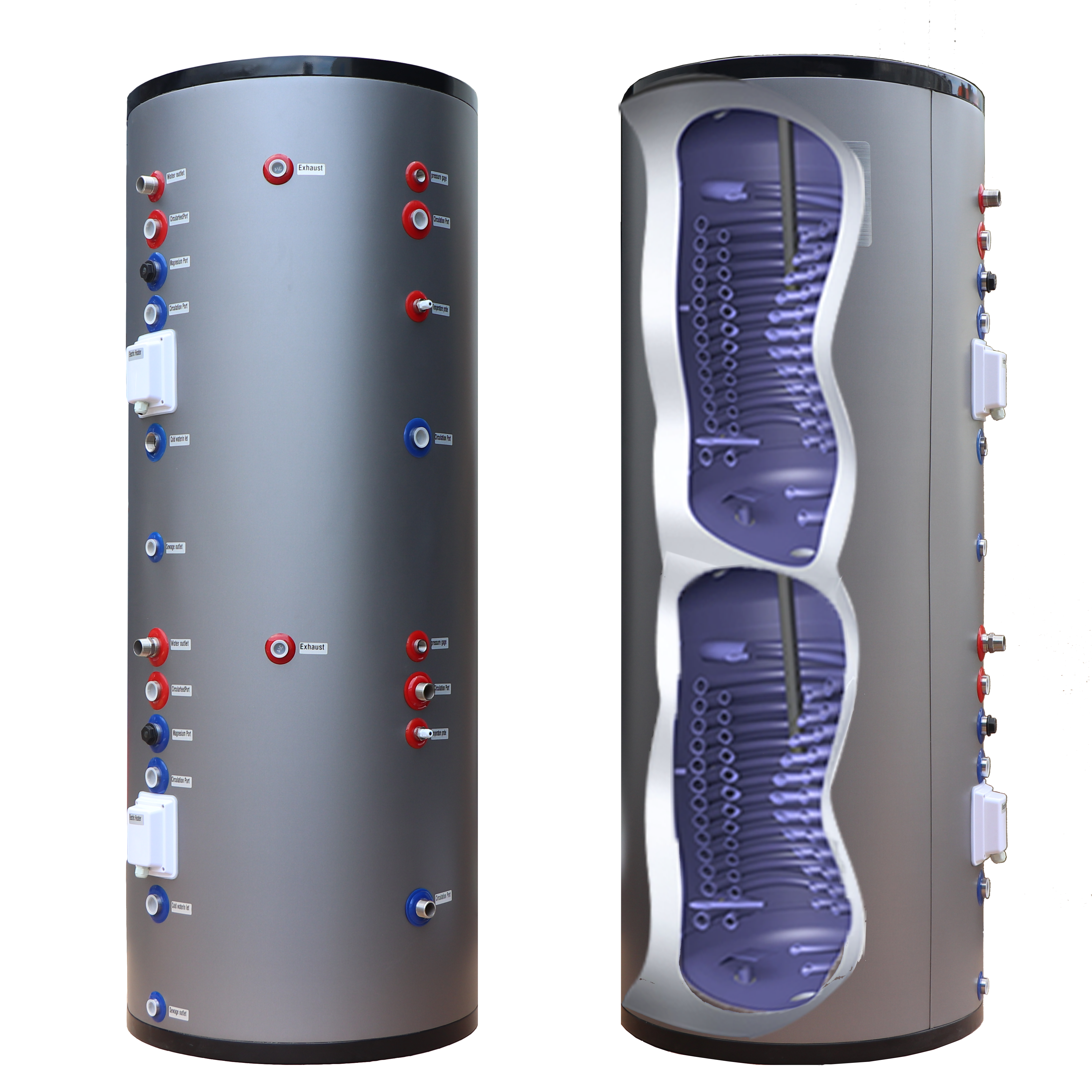 250l+250l water tank(完整+内剖图) 250l+250l water tank(完整+内剖图)