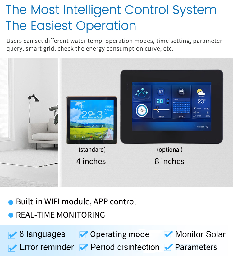 4' 8' screen operate panel