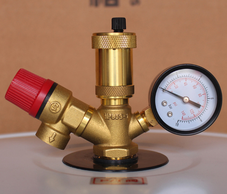all in one safety valve for Hot Water Storage Cylinder Tank Boiler, heat exchanger built-in
