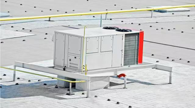 Customized Industry Air Source DC Converter Heat Pump Commerce Air Conditioner in Different Project Sites