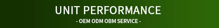 Unit Performance